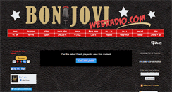 Desktop Screenshot of bonjoviwebradio.com