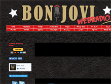 Tablet Screenshot of bonjoviwebradio.com